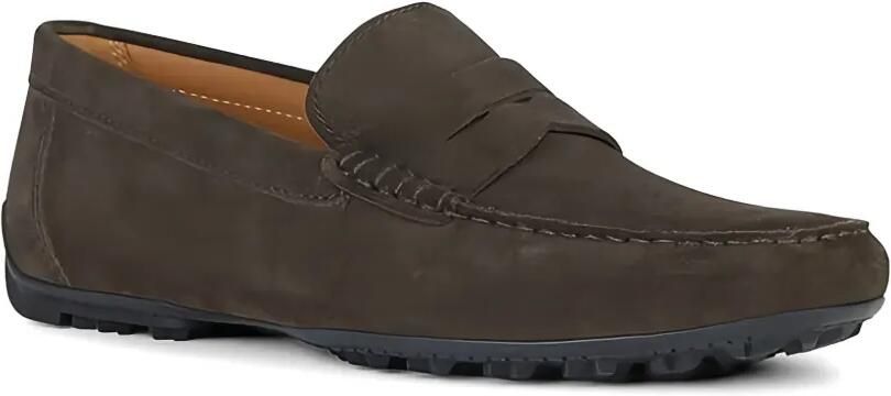 Geox Kosmopolis suède loafers Bruin - Foto 3