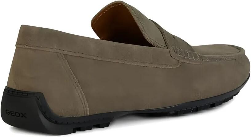 Geox Kosmopolis suède loafers met penny slot Beige - Foto 2