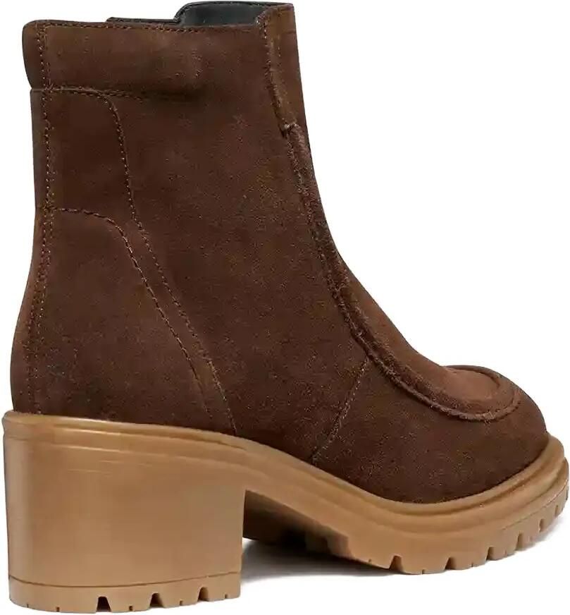 Geox Laarzen met blokhak en ritssluiting Bruin - Foto 2