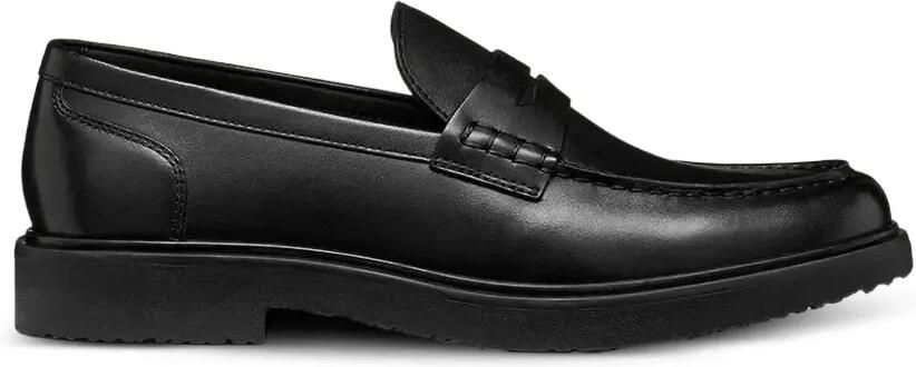 Geox Leren loafers Zwart