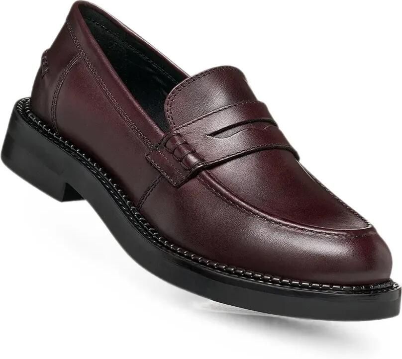 Geox Leren penny loafers Rood - Foto 2