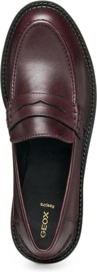 Geox Leren penny loafers Rood - Foto 4