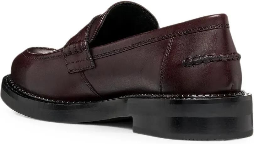 Geox Leren penny loafers Rood - Foto 3