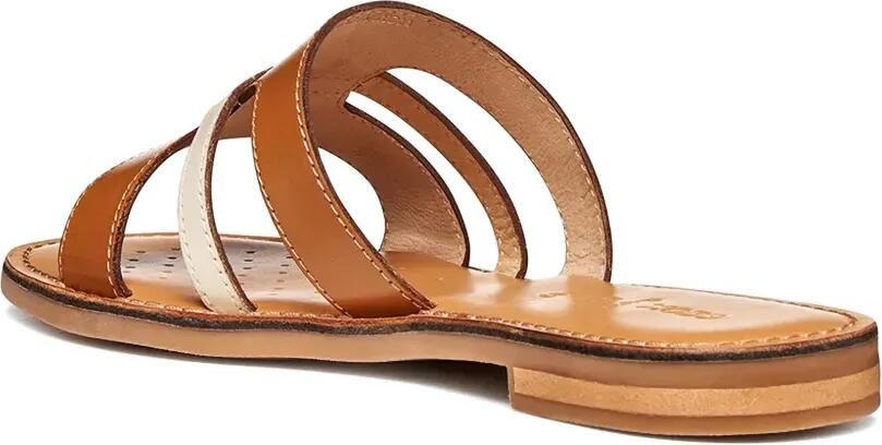 Geox Leren slippers Bruin - Foto 3