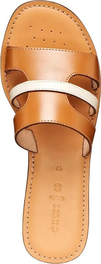 Geox Leren slippers Bruin - Foto 4
