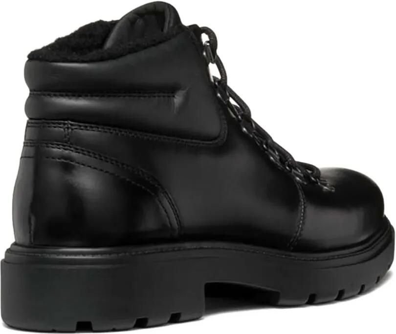 Geox Leren veterlaarzen Zwart - Foto 2