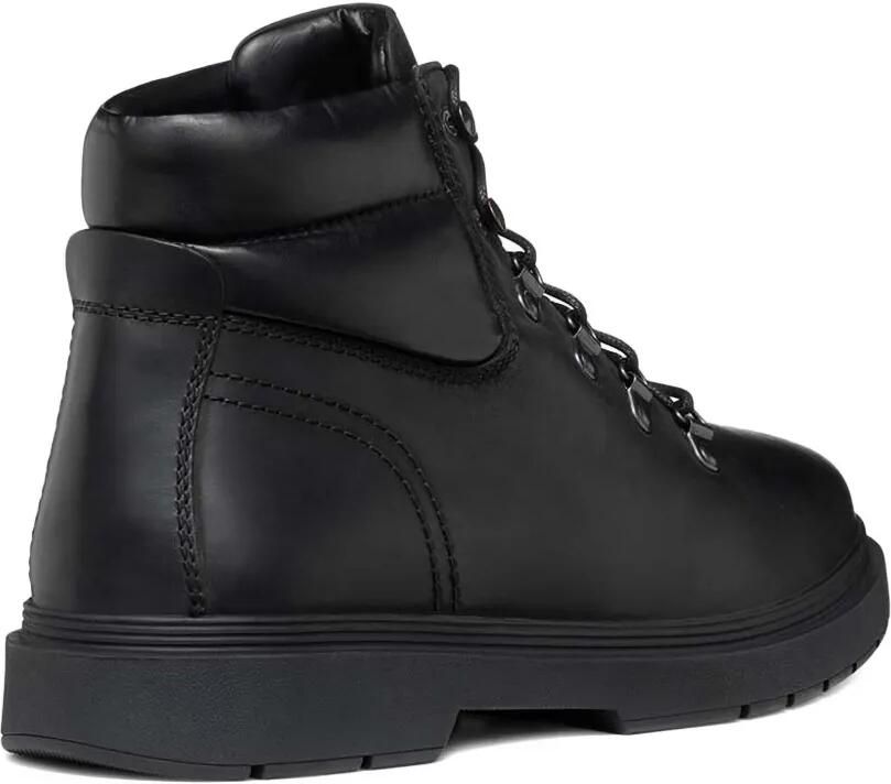 Geox Leren veterlaarzen Zwart - Foto 3