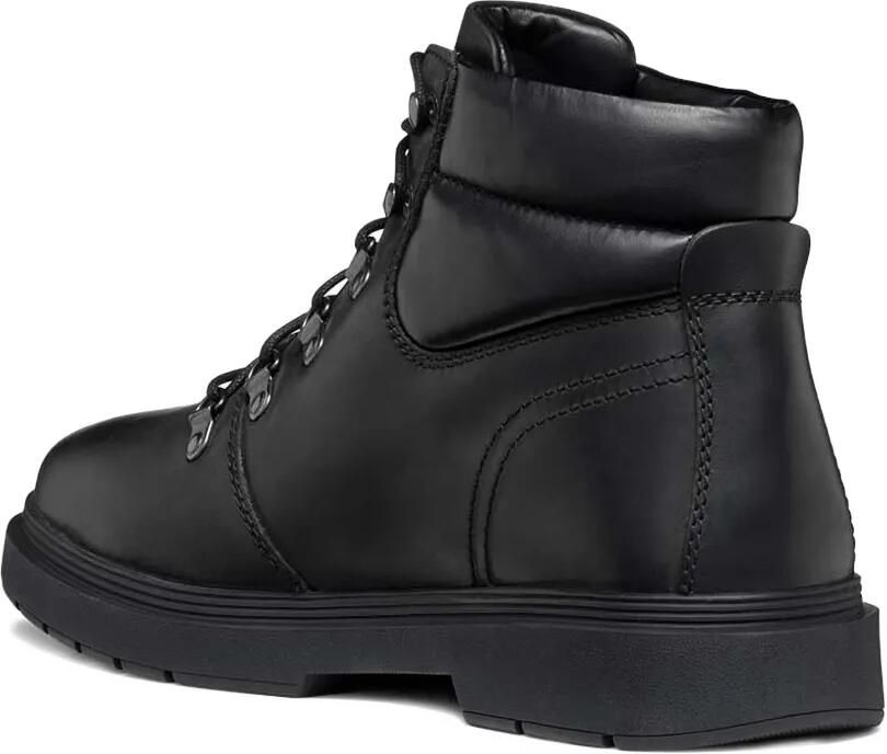 Geox Leren veterlaarzen Zwart - Foto 4