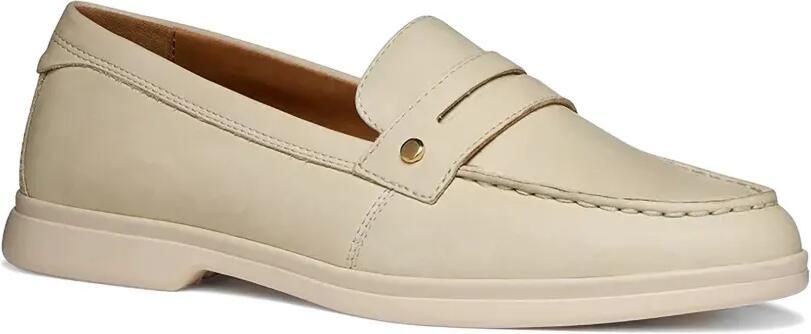 Geox Loafers met bandje Beige - Foto 5