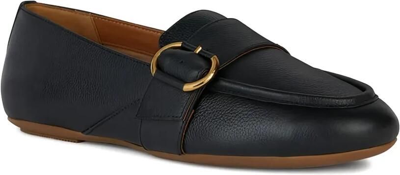Geox Loafers met gesp Zwart - Foto 4