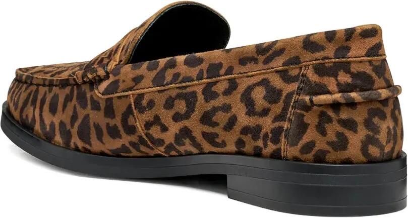Geox Loafers met luipaardprint Bruin - Foto 2