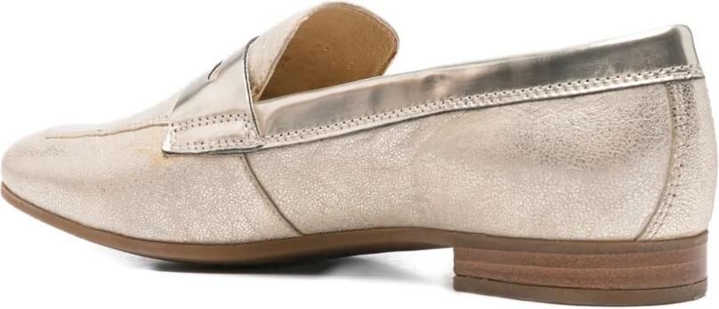 Geox Loafers met metallic-effect Goud - Foto 2
