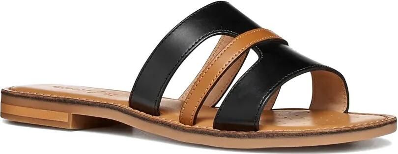Geox Maddalusia C teenslippers met meerdere bandjes Bruin - Foto 5