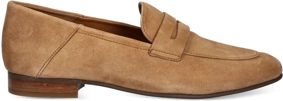 Geox Mantinea suède penny loafers Bruin