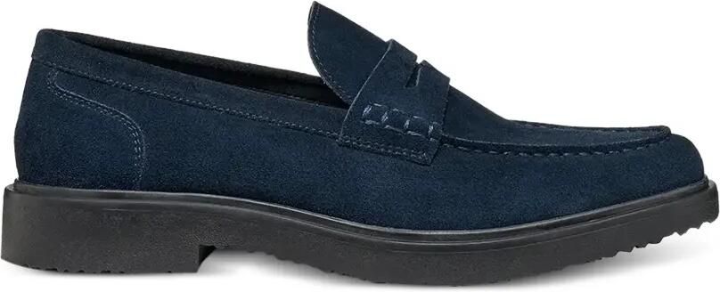Geox Massimiano suède loafers Blauw