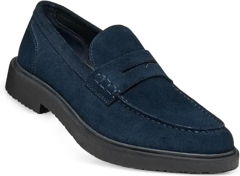 Geox Massimiano suède loafers Blauw - Foto 2