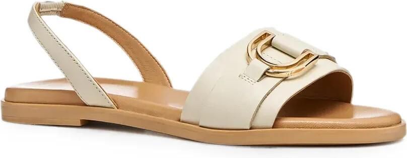 Geox Naileen slingback sandalen met gespdetail Beige - Foto 5
