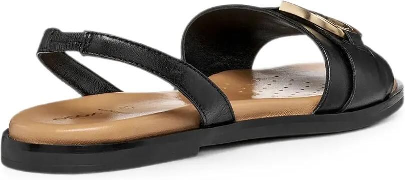 Geox Naileen slingback sandalen met gespdetail Zwart - Foto 2