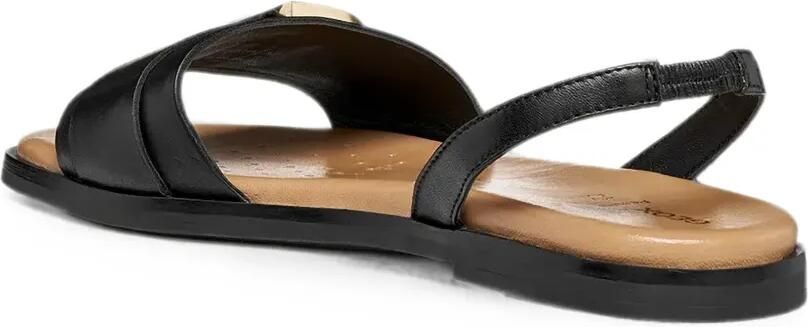 Geox Naileen slingback sandalen met gespdetail Zwart - Foto 3