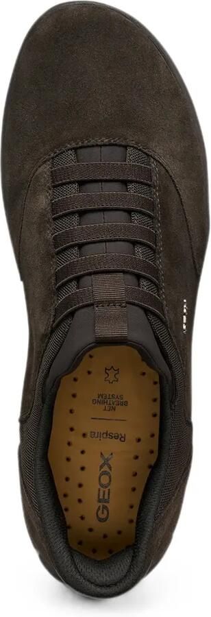Geox Nebula 2.0 suede-finish lace-up sneakers Bruin - Foto 3