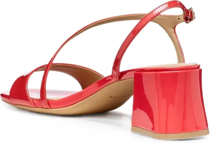 Geox New Eraklia 50 T01 sandalen met blokhak Rood - Foto 3