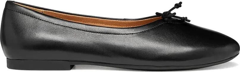 Geox New Palmaria ballerina's met strikdetail Zwart