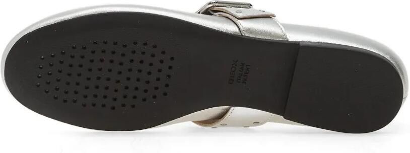 Geox New Palmaria ballerina's verfraaid met studs Zilver - Foto 4