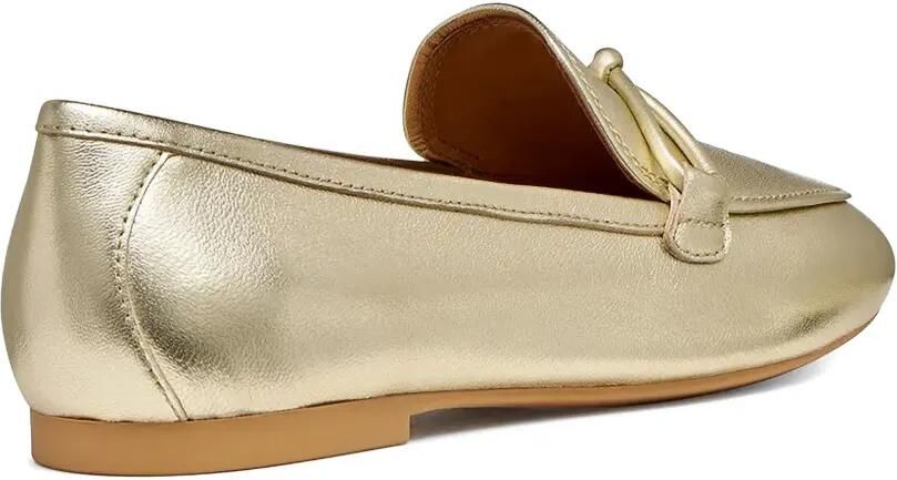 Geox New Palmaria loafers met metallic afwerking Goud - Foto 3