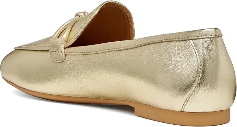 Geox New Palmaria loafers met metallic afwerking Goud - Foto 2