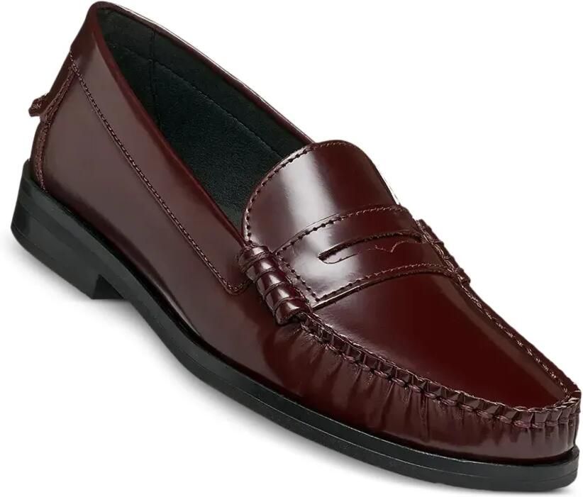 Geox Noemen penny loafers met gepolijste afwerking Rood - Foto 2