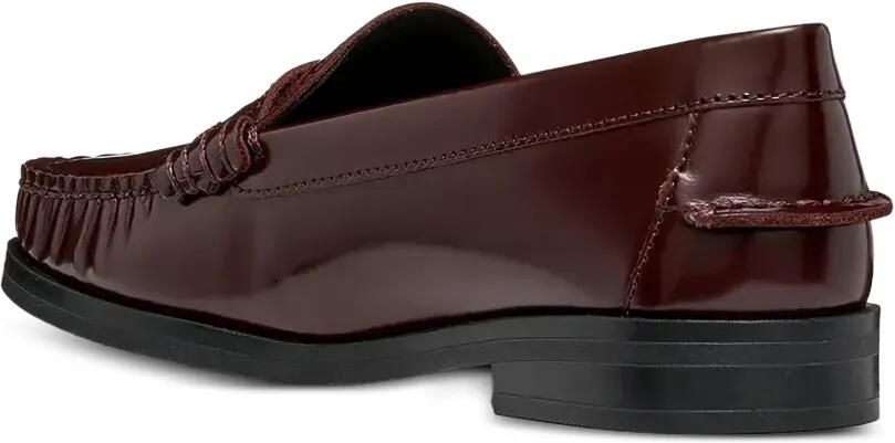 Geox Noemen penny loafers met gepolijste afwerking Rood - Foto 3