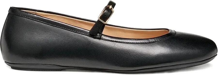Geox Palmaria ballerina's met gespband Zwart