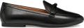 Geox Palmaria loafers met geknoopt detail Zwart - Zwart