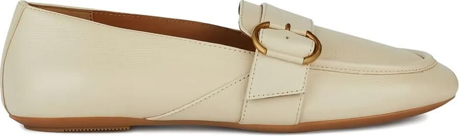 Geox Palmaria loafers met gespdetail Beige