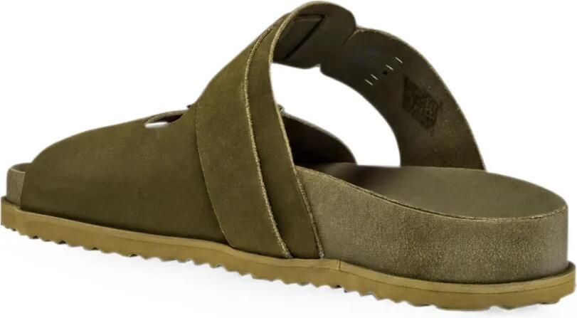 Geox Parnaiba leren sandalen met gesp Groen - Foto 2