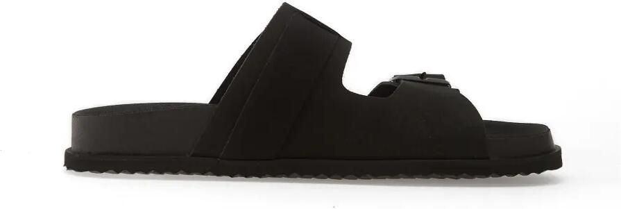 Geox Parnaiba sandalen met gesp Zwart