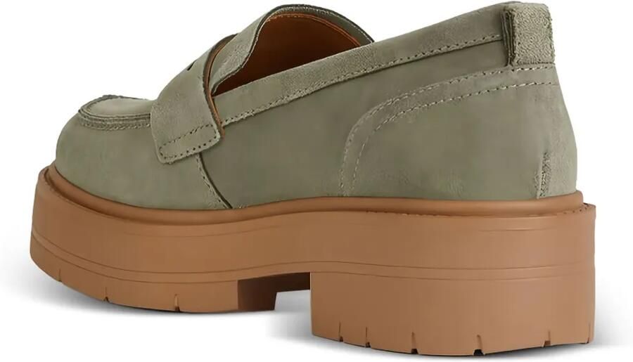 Geox Penny loafers met plateauzool Groen - Foto 2