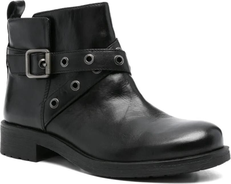 Geox Rawelle biker boots Zwart - Foto 3