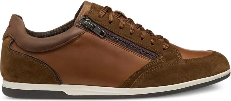 Geox Renan sneakers met vlakken en rits aan de zijkant Bruin - Foto 5