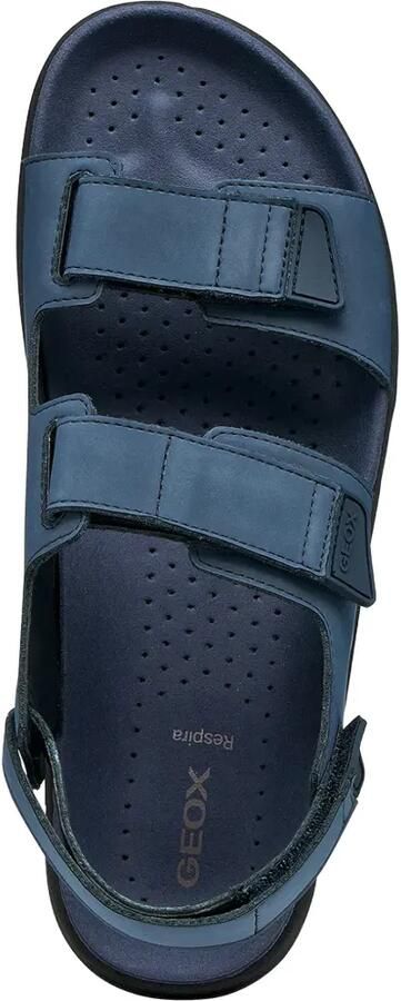 Geox Respira sandalen met klittenband Blauw - Foto 3