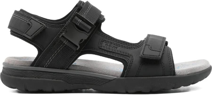Geox Sandalen met gespsluiting Zwart
