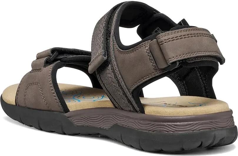 Geox Sandalen met klittenband en gespsluiting Bruin - Foto 2