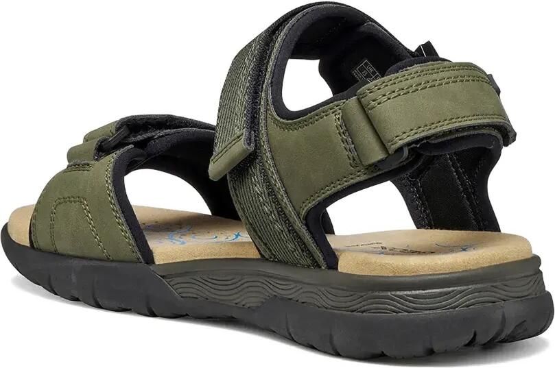 Geox Sandalen met klittenband en gespsluiting Groen - Foto 2