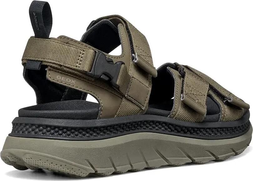 Geox Sandalen met klittenband en gespsluiting Groen - Foto 2