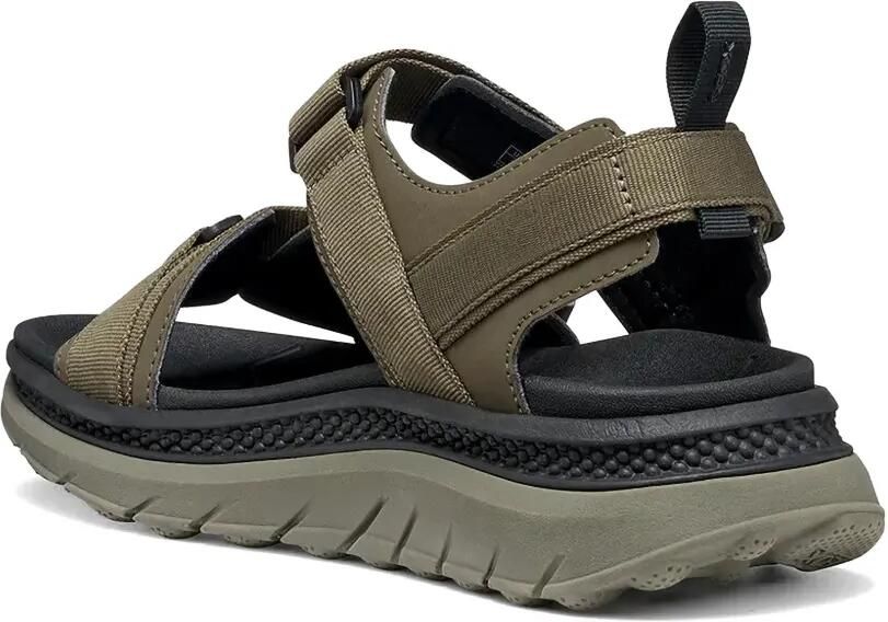 Geox Sandalen met klittenband en gespsluiting Groen - Foto 3