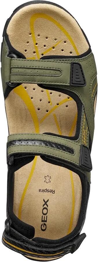 Geox Sandalen met klittenband Groen - Foto 5