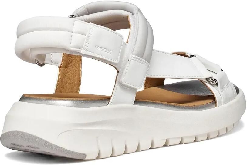 Geox Sandalen met plateauzool Wit - Foto 2