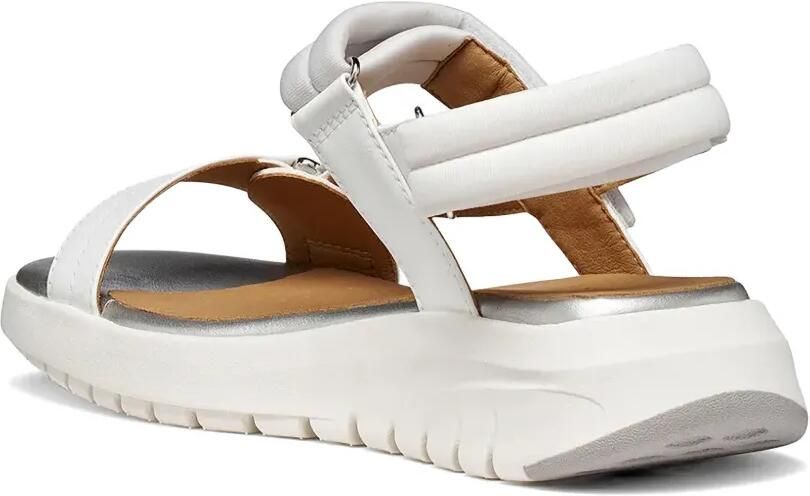 Geox Sandalen met plateauzool Wit - Foto 3