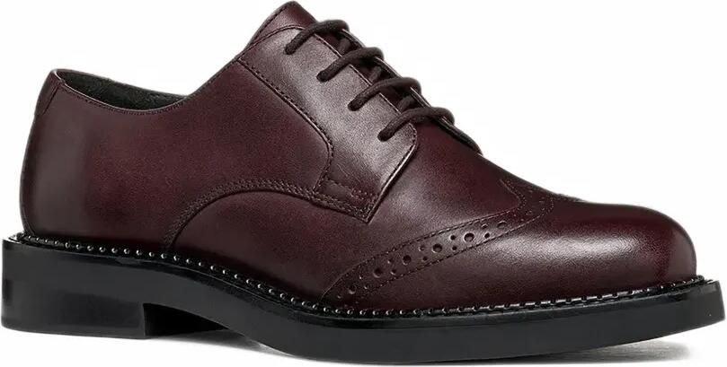 Geox Serilda derby schoenen Rood - Foto 5