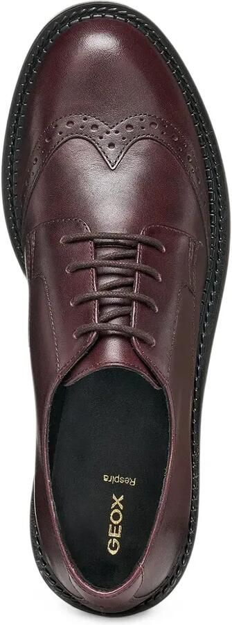 Geox Serilda derby schoenen Rood - Foto 3